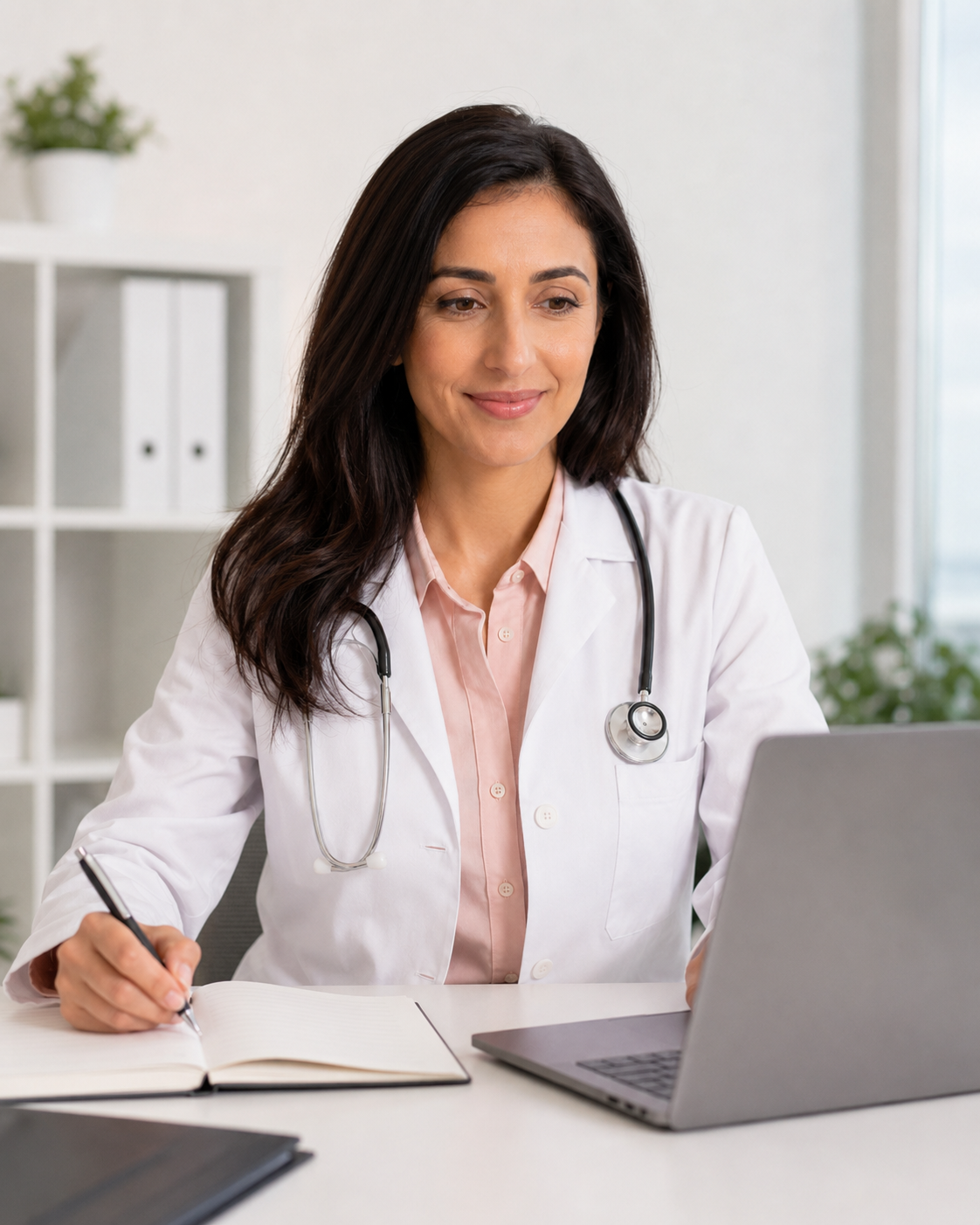 HerDoc clinician providing telehealth guidance